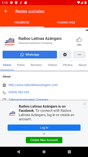 Radio Latina Azangaro Screenshot 3