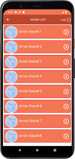 Arrow Sounds Screenshot 2