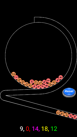 Lotto Draw Machine Screenshot 1