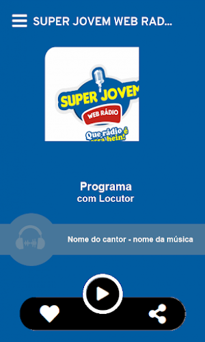 Super Jovem Web Rádio Screenshot 1