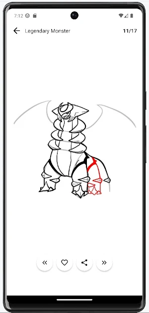 How to Draw Legendary Monster Screenshot 1