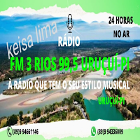 Rádio FM 3 Rios 99,5 Urucui PI
