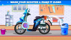 Scooter Repair Mechanic Garage Screenshot 1