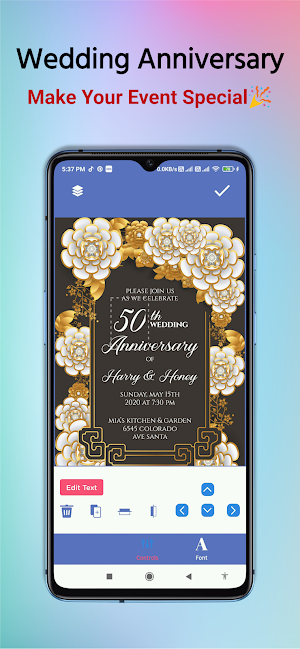 Invitation Card Maker Pro Screenshot 2