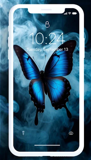 Blue Aesthetic wallpaper Screenshot 1