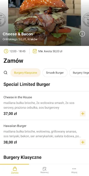 Cheese & Bacon Screenshot 1