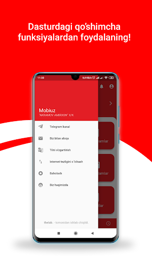 Mobile USSD (Uzbekistan) Screenshot 3