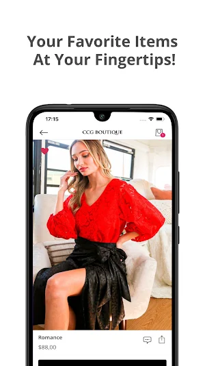 CCG Boutique Screenshot 2