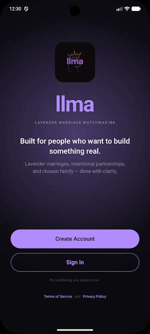 LLMA - Lavender Marriage App Screenshot 1