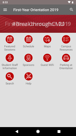 Events at Carnegie Mellon University Screenshot 2