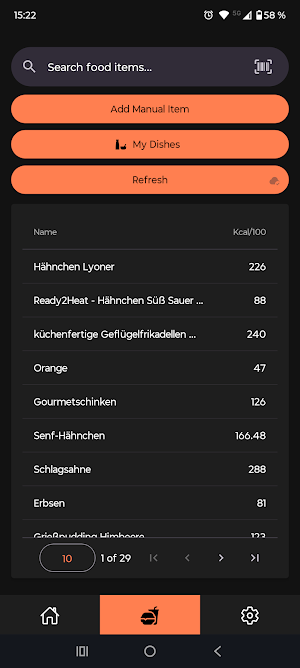 Nutrack Screenshot 2