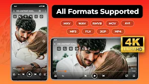 4K Video Player & Music Player Screenshot 0