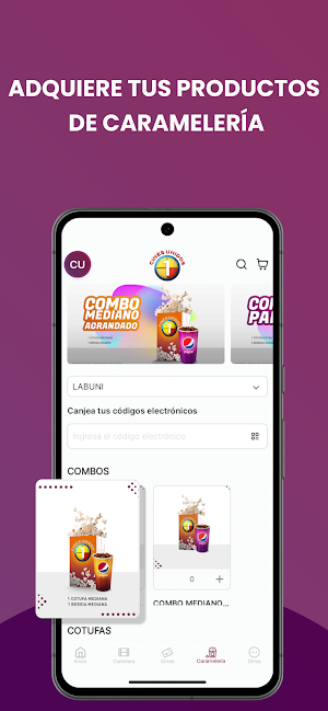 Cines Unidos Screenshot 2
