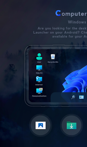 Computer Launcher Win-11 Screenshot 0