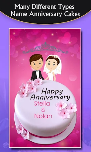 Name On Anniversary Cake 2020 Screenshot 0