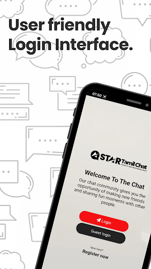 Star Chat - Tamil Chat Room Screenshot 1