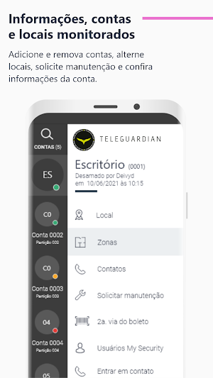 Teleguardian Alarme & CFTV Screenshot 3