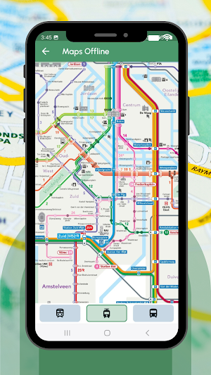Amsterdam Metro Map 2025 Screenshot 1