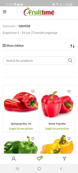FRUITTIME OBST GEMÜSE Screenshot 3