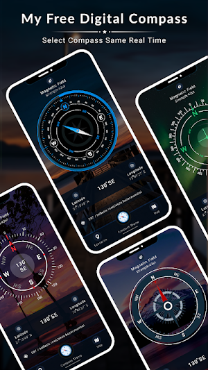 Digital Compass for Android -  Screenshot 2