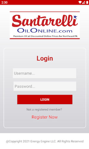 Santarelli Oil Online Screenshot 0