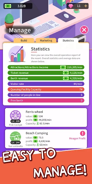 Idle Resort Tycoon Screenshot 3