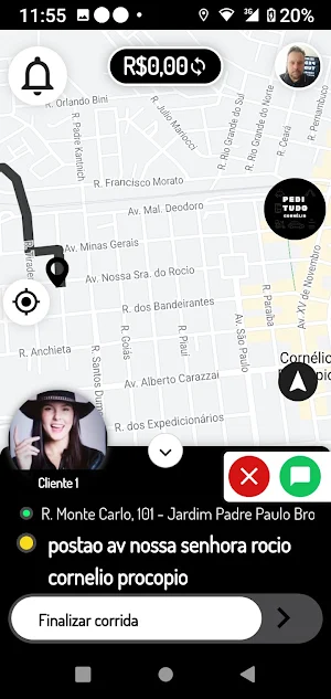 Pedi Tudo Cornelio - Motorista Screenshot 1