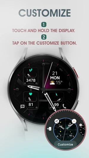 Dream 114 - Analog Watch Face Screenshot 3