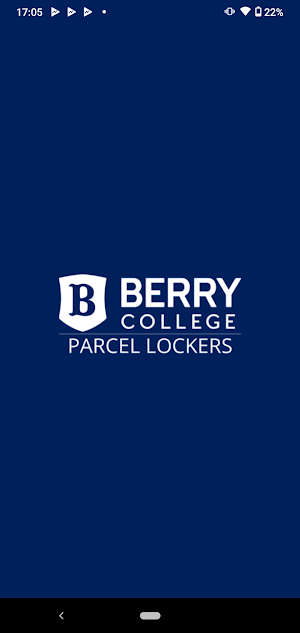 Berry College Parcel Lockers Screenshot 2