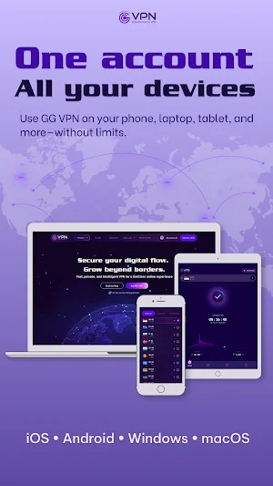 Glowbal Grow VPN – Fast Secure Screenshot 0