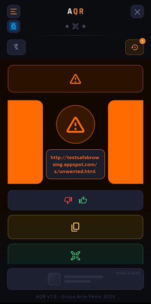 AQR · The QR Ace Screenshot 2
