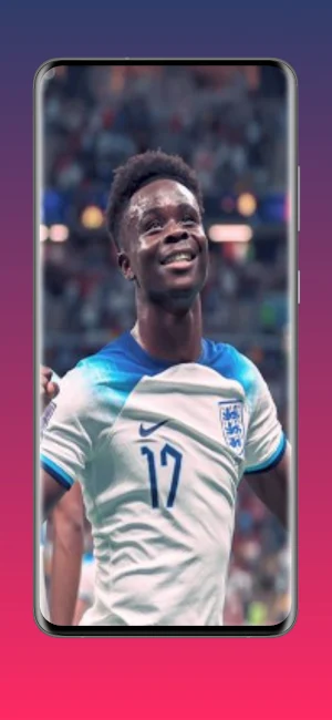 Bukayo Saka 4k wallpaper Screenshot 0