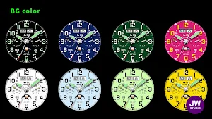 JW027 MP jwstudio watchface Screenshot 3