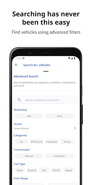 Transpopad: Buy & Rent Cars Screenshot 1