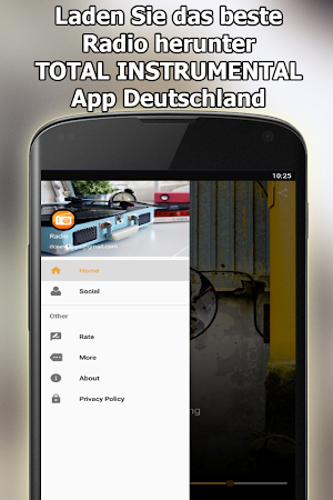 Radio TOTAL INSTRUMENTAL Online Deutschland Screenshot 2