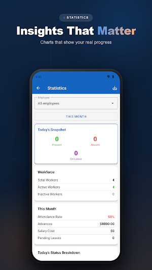 Maid Attendance & Salary Book Screenshot 1