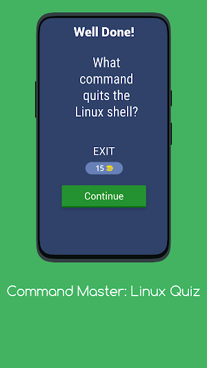 COMMAND MASTER: LINUX QUIZ Screenshot 1