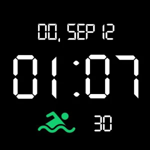 Simple Seven-Segment WF Screenshot 3