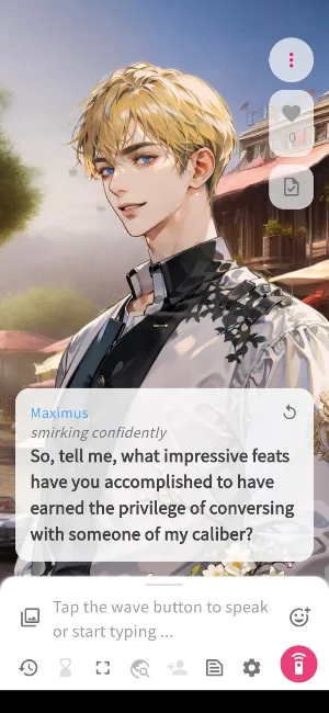 AiVerse: Visual Novel AI Chat Screenshot 3