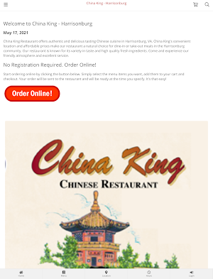 China King - Harrisonburg Screenshot 2
