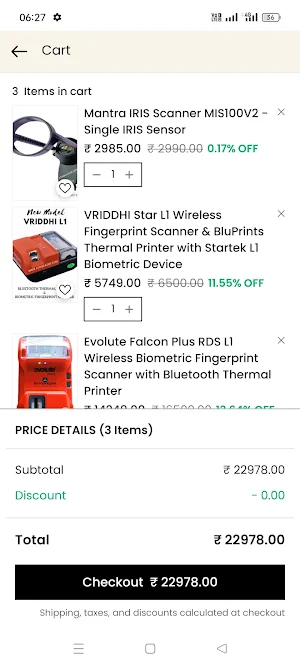 ATMBAAZAR: Micro ATM, Printers Screenshot 3