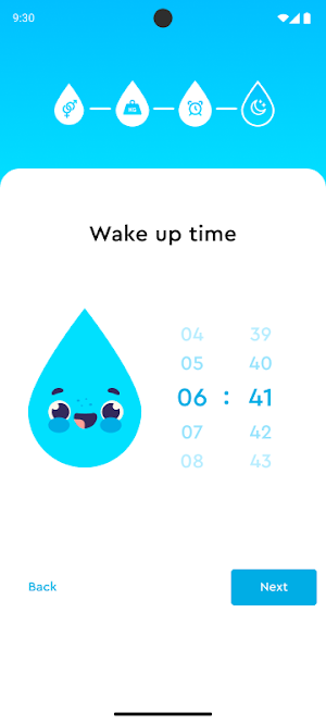 Water Balance App Screenshot 2