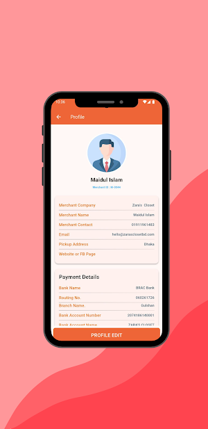 eLogistics Merchant Screenshot 2