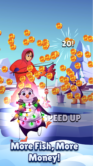 Frozen Fisher Idle Catcher Screenshot 3