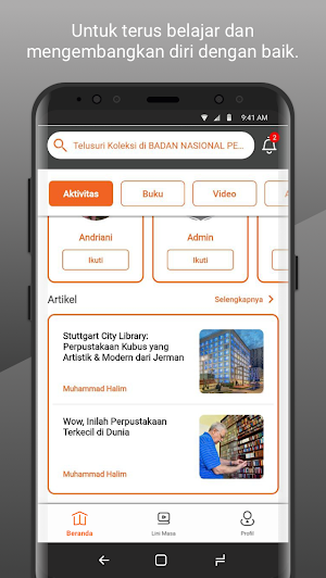 Basarnas Knowledge Center Screenshot 3