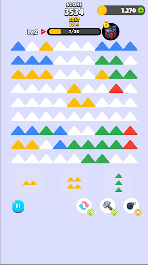 Blockplorer Triangle Screenshot 1