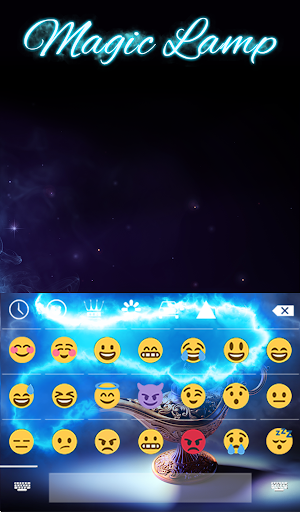 Magic Lamp Animated Keyboard + Live Wallpaper Screenshot 3