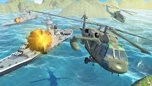 Sky Warrior Shooting Heli Screenshot 1