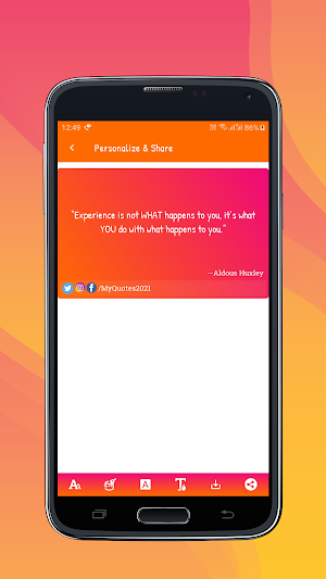 Motivational Quotes, Inspirational Quotes App 2021 Screenshot 2