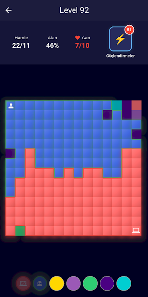 Flood Fill Race Screenshot 3